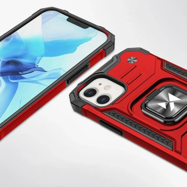 Wozinsky Ring Armor case for iPhone 14 armored cover magnetic holder ring redeng