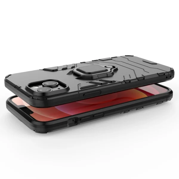 Ring Armor case for iPhone 14 Pro armored cover magnetic holder ring blackeng