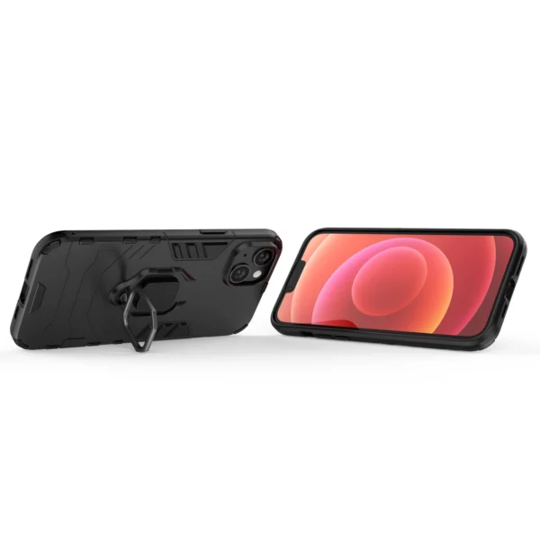Ring Armor case for iPhone 14 Pro Max armored cover magnetic holder ring blackeng