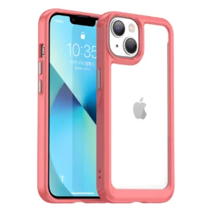 Outer Space Case iPhone 14 Plus hard cover with a gel frame redeng
