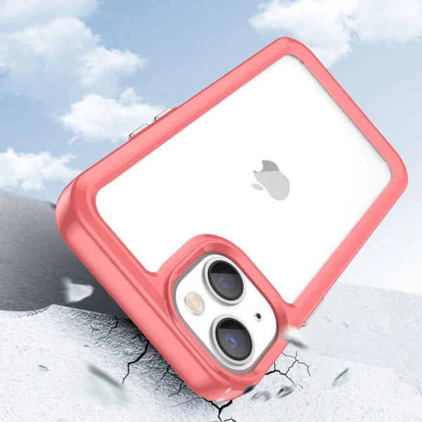 Outer Space Case iPhone 14 Plus hard cover with a gel frame redeng