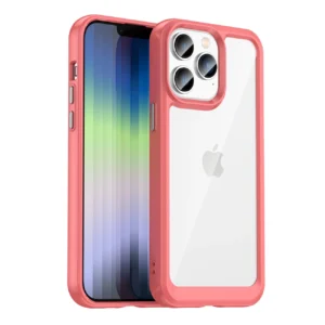 Outer Space Case iPhone 14 Pro hard cover with a gel frame redeng