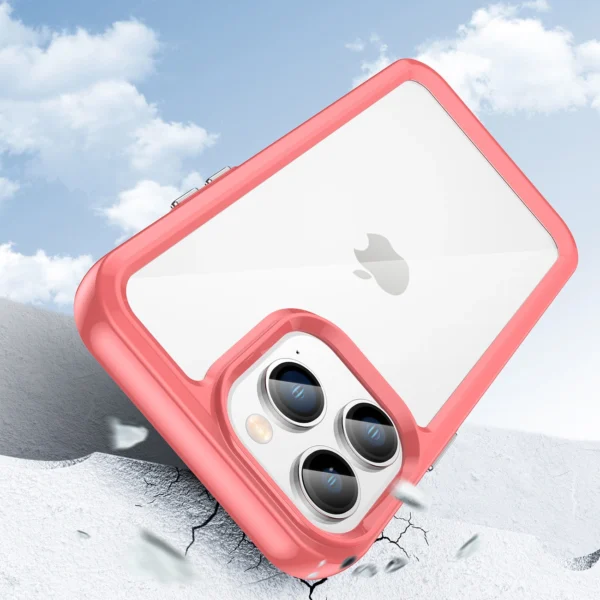 Outer Space Case iPhone 14 Pro hard cover with a gel frame redeng