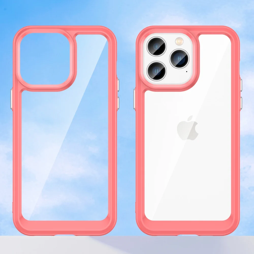 Outer Space Case iPhone 14 Pro Max hard cover with a gel frame redeng