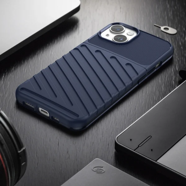 Thunder Case iPhone 14 blue armored caseeng