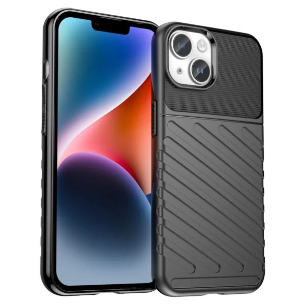 Thunder Case iPhone 14 Plus armored case blackeng