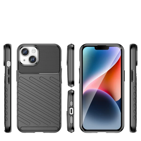 Thunder Case iPhone 14 Plus armored case blackeng
