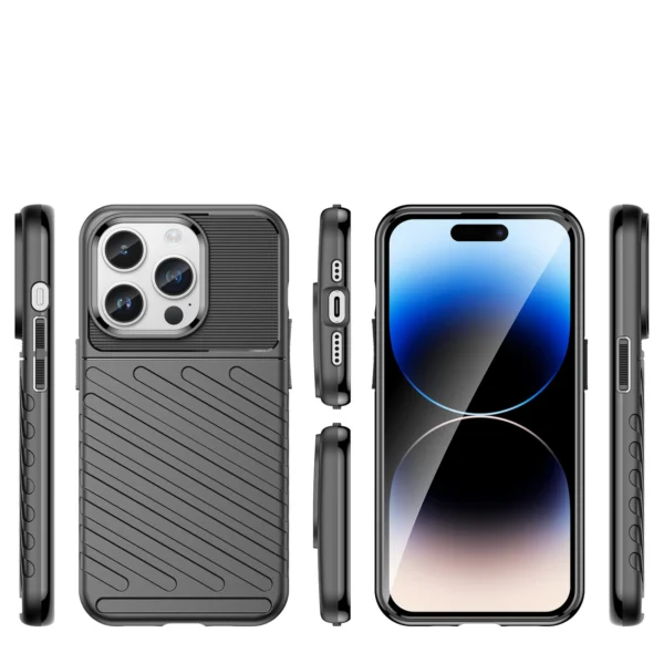 Thunder Case iPhone 14 Pro armored case blackeng