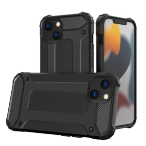 Hybrid Armor case iPhone 14 Plus armored hybrid case blackeng