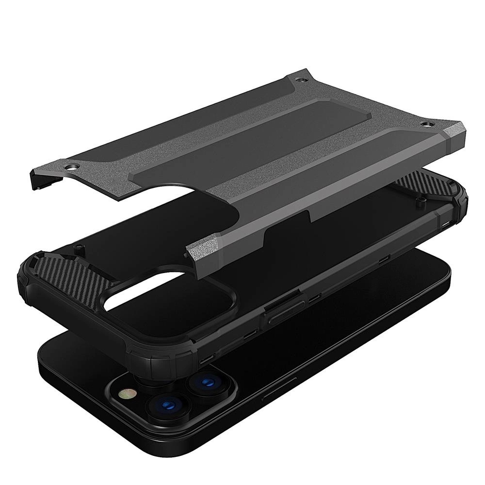 Hybrid Armor case iPhone 14 Pro armored hybrid case blackeng