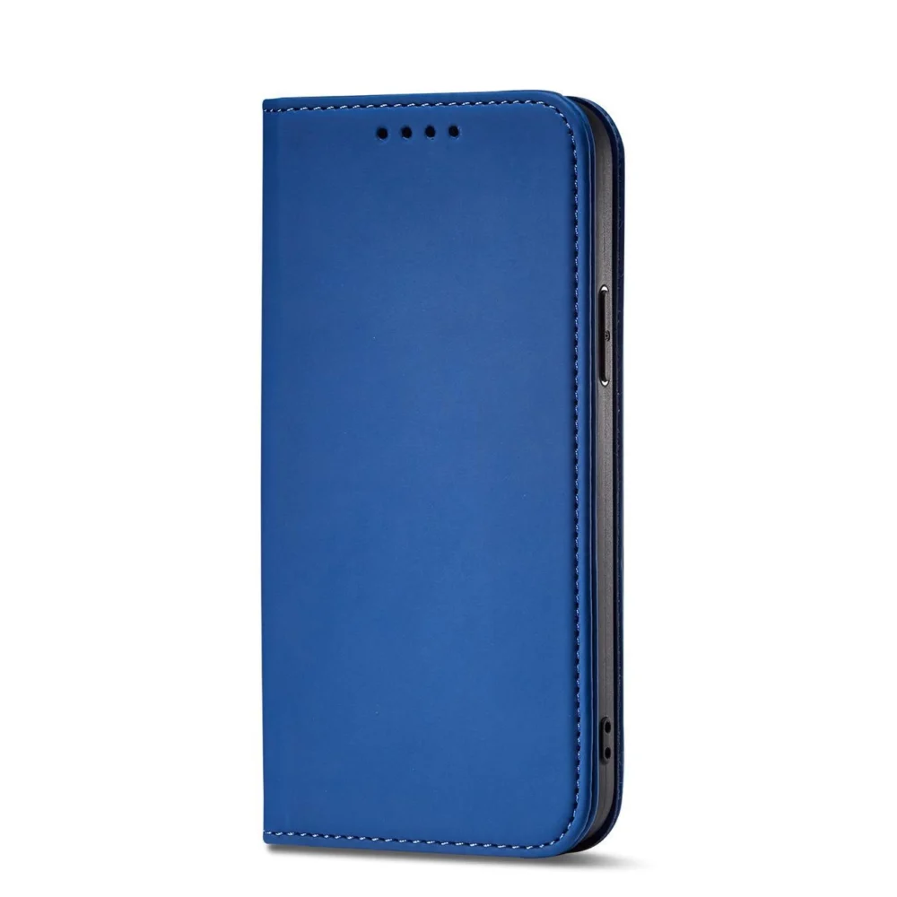 Magnet Card Case case for iPhone 14 Plus flip cover wallet stand blueeng