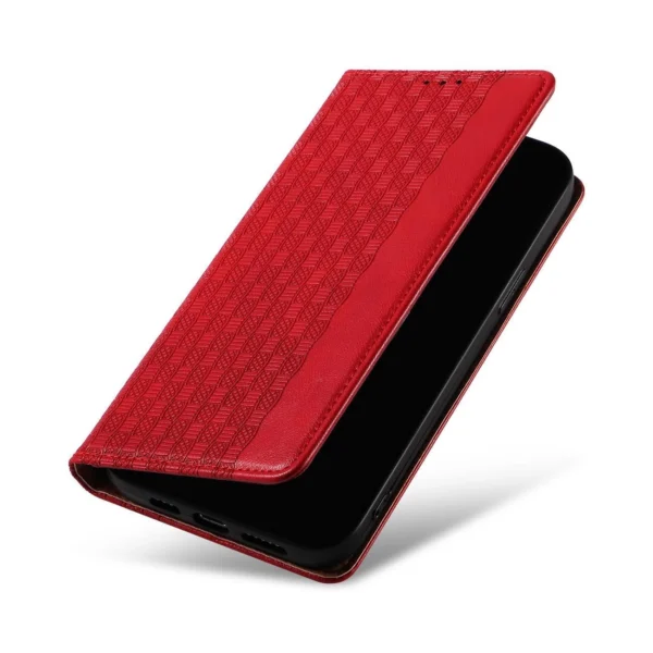 Magnet Strap Case Case for iPhone 14 Pro Max Flip Wallet Mini Lanyard Stand Redeng