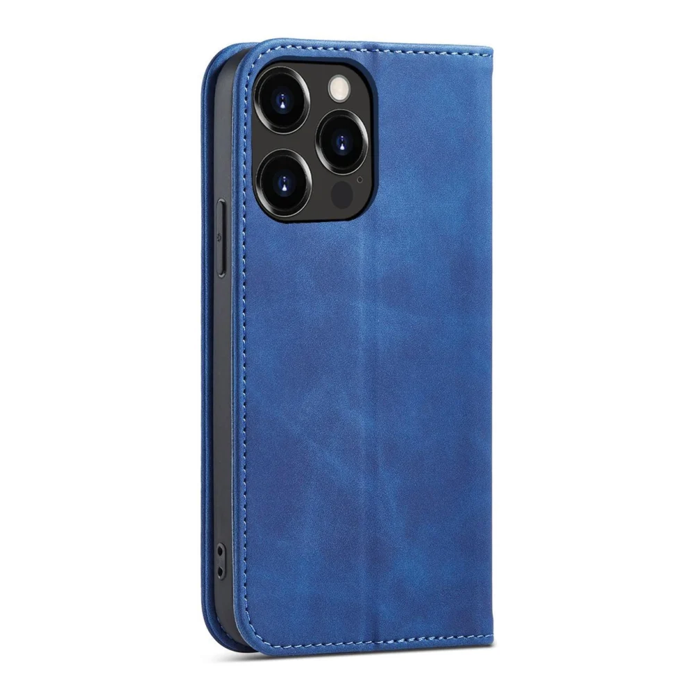 Magnet Fancy Case case for iPhone 14 Plus flip cover wallet stand blueeng
