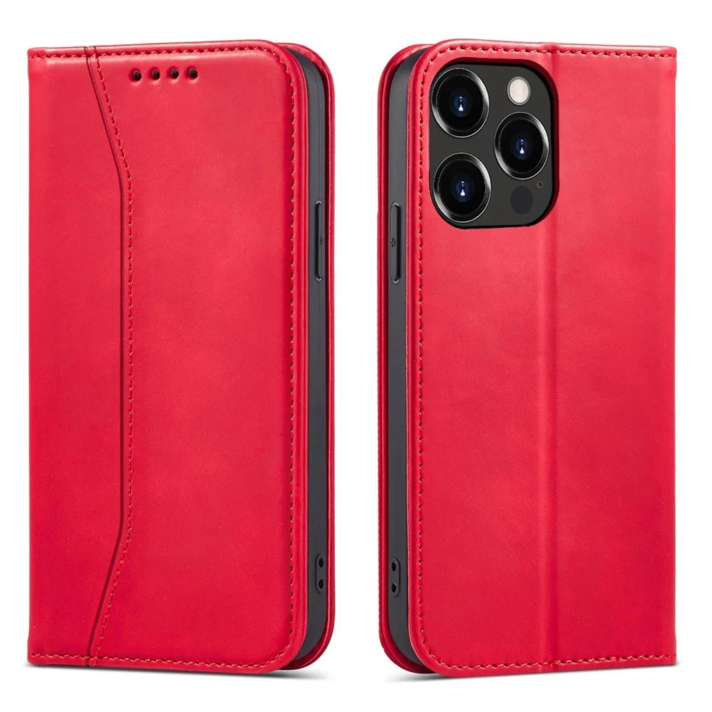 Magnet Fancy Case case for iPhone 14 Plus flip cover wallet stand redeng