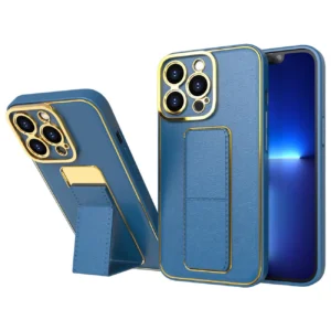 New Kickstand Case case for iPhone 13 Pro with stand blueeng