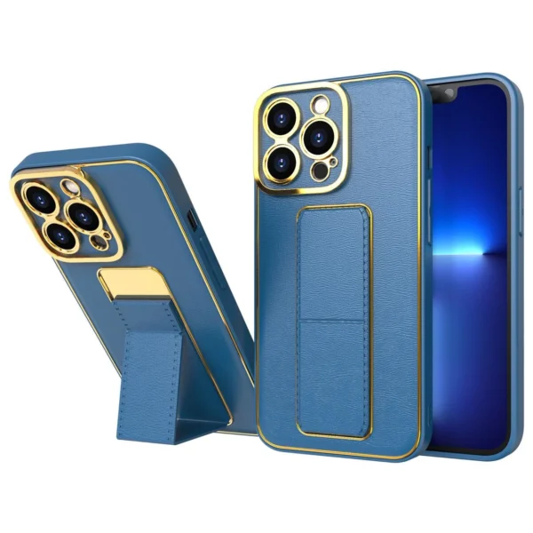 New Kickstand Case case for iPhone 13 Pro Max with stand blueeng