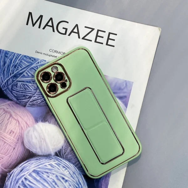 New Kickstand Case case for iPhone 12 Pro with stand greeneng