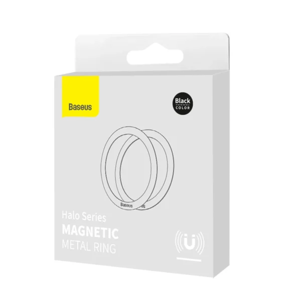 Baseus Halo Series magnetic ring (2 pcs/package) black (PCCH000001)eng