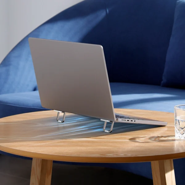 Baseus universal laptop feet stands (2 pcs.) silver (LUZC000012)eng