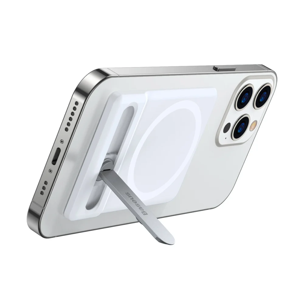 Baseus folding stand with magnetic holder white (LUXZ010002)eng