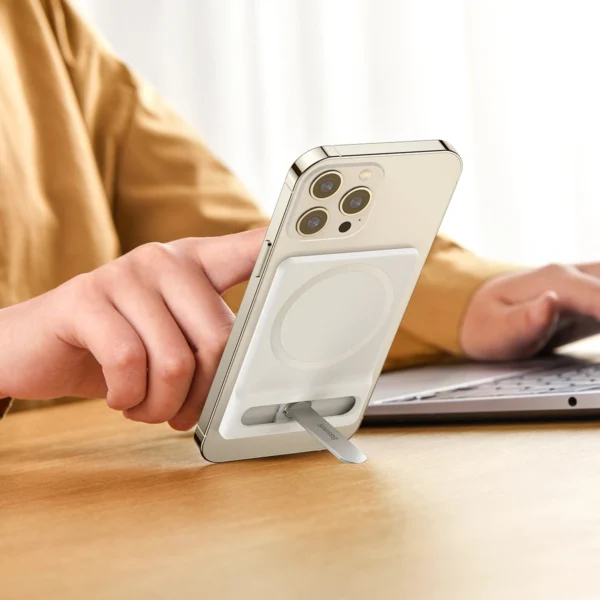 Baseus folding stand with magnetic holder white (LUXZ010002)eng