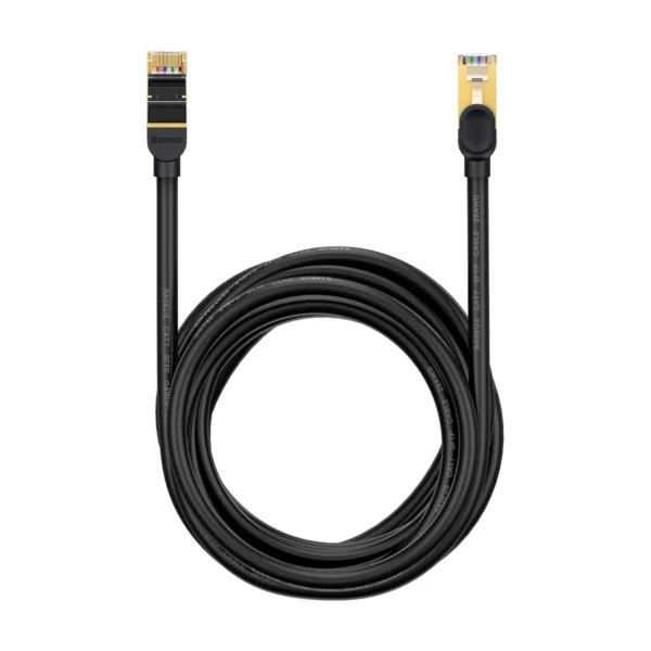 Baseus Speed Seven network cable RJ45 10Gbps 15m black (WKJS010801)eng