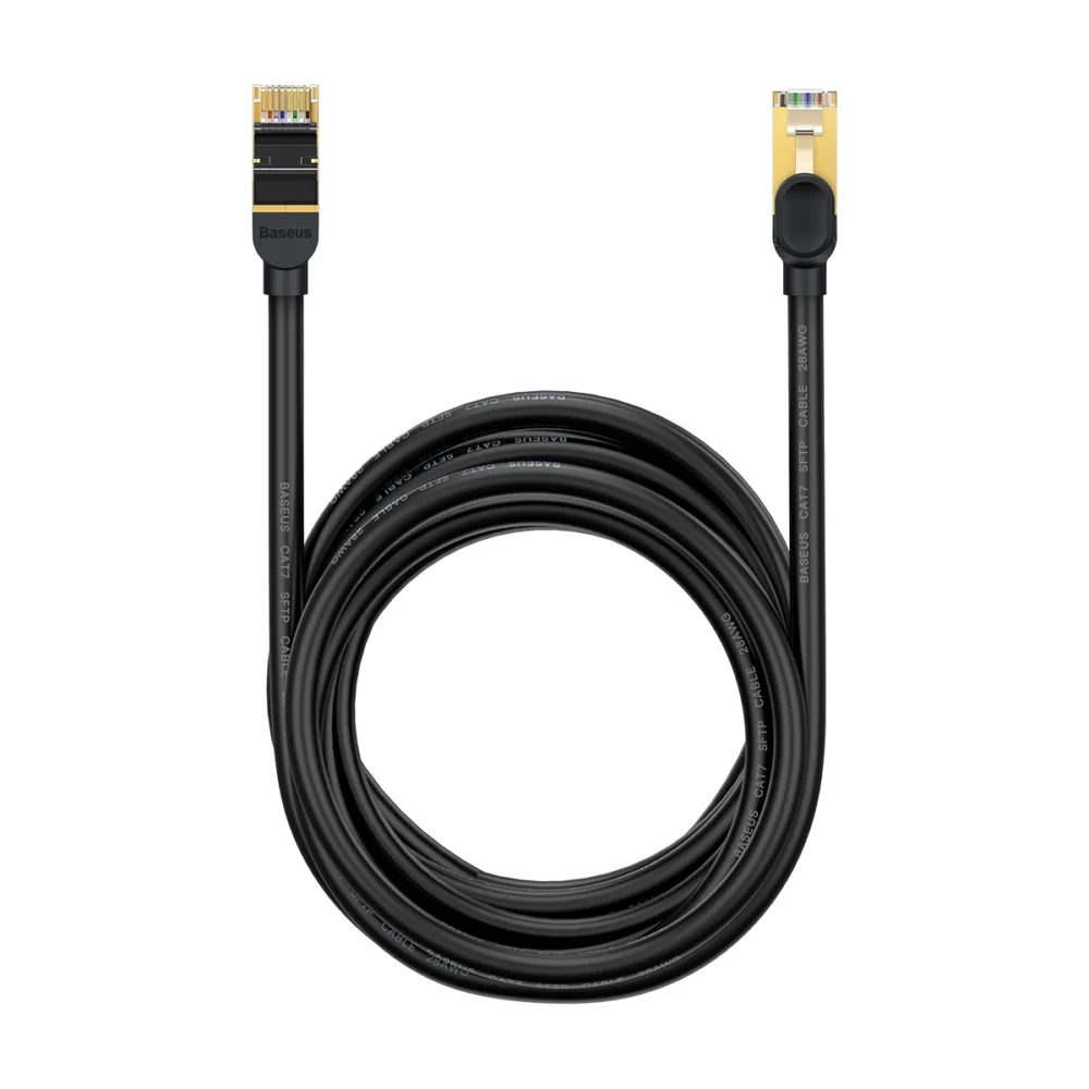 Baseus Speed Seven High Speed Network Cable RJ45 10Gbps 30m Black (WKJS011001)eng