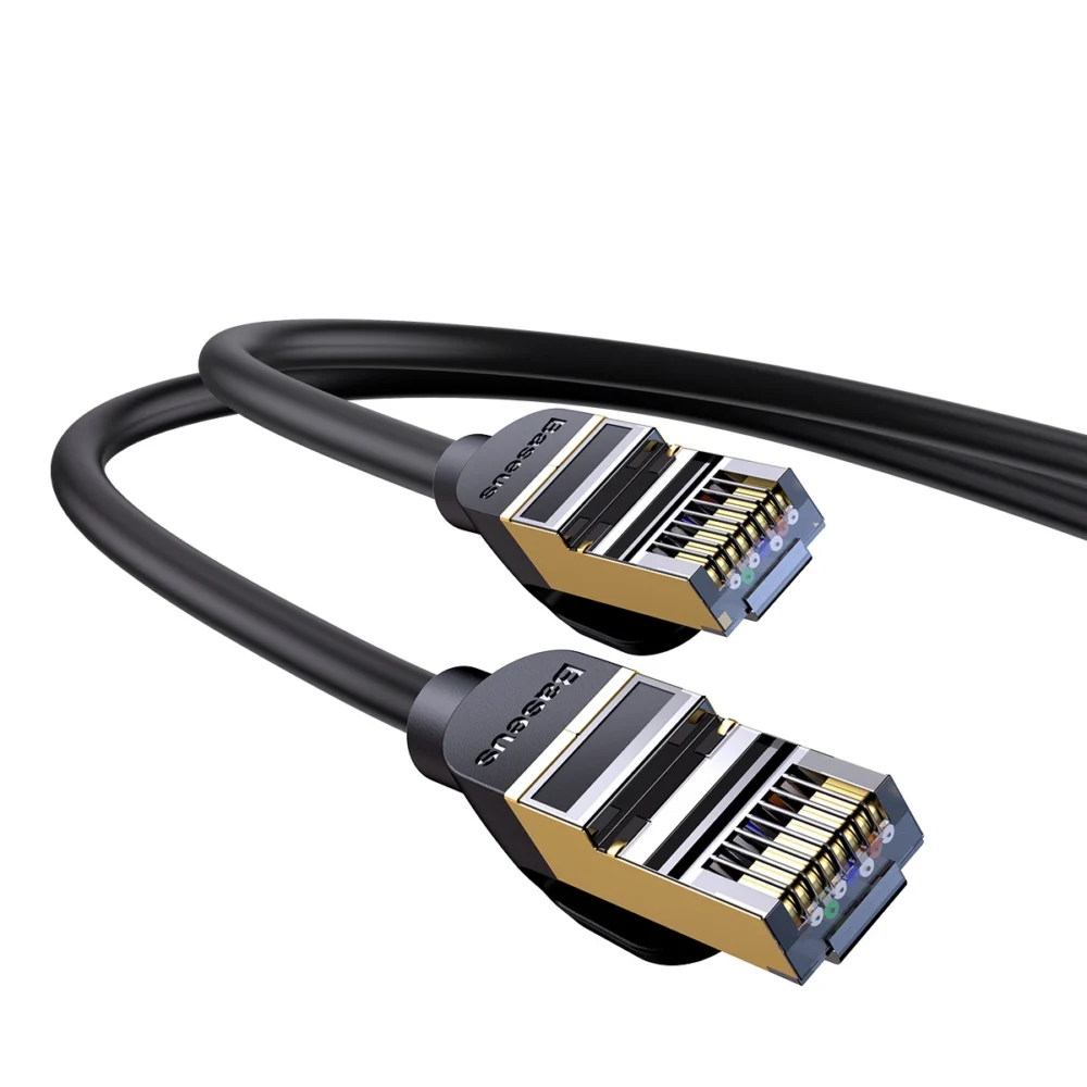Baseus Speed Seven High Speed Network Cable RJ45 10Gbps 30m Black (WKJS011001)eng