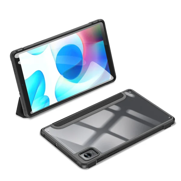Dux Ducis Toby Armored Flip Smart Case for Realme Pad Mini blackeng