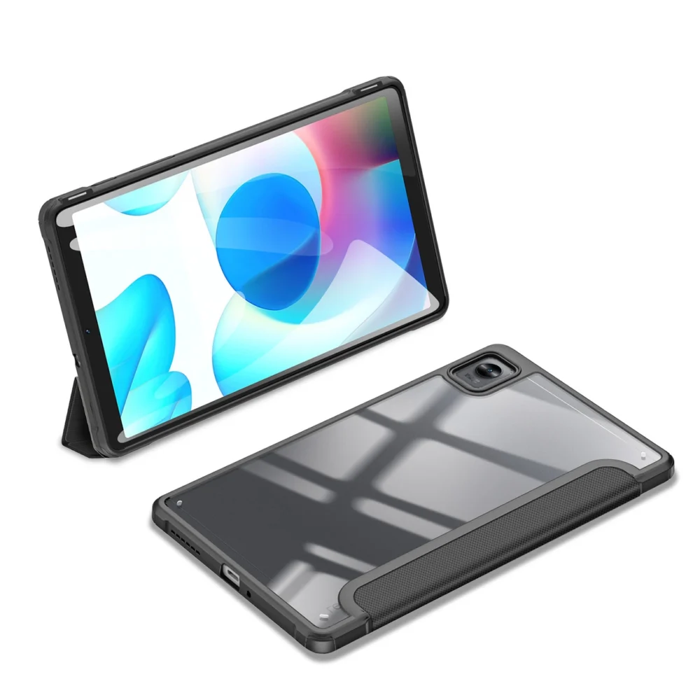 Dux Ducis Toby Armored Flip Smart Case for Realme Pad Mini blackeng