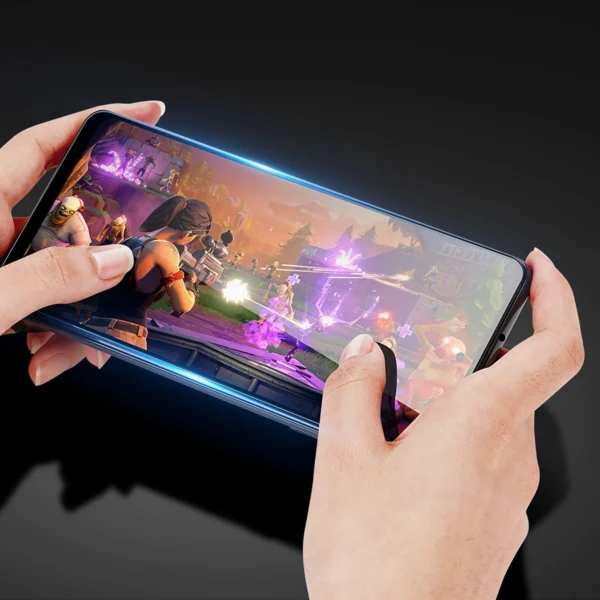 Dux Ducis 10D Tempered Glass 9H full screen tempered glass with frame Motorola Moto E32 black (case friendly)eng