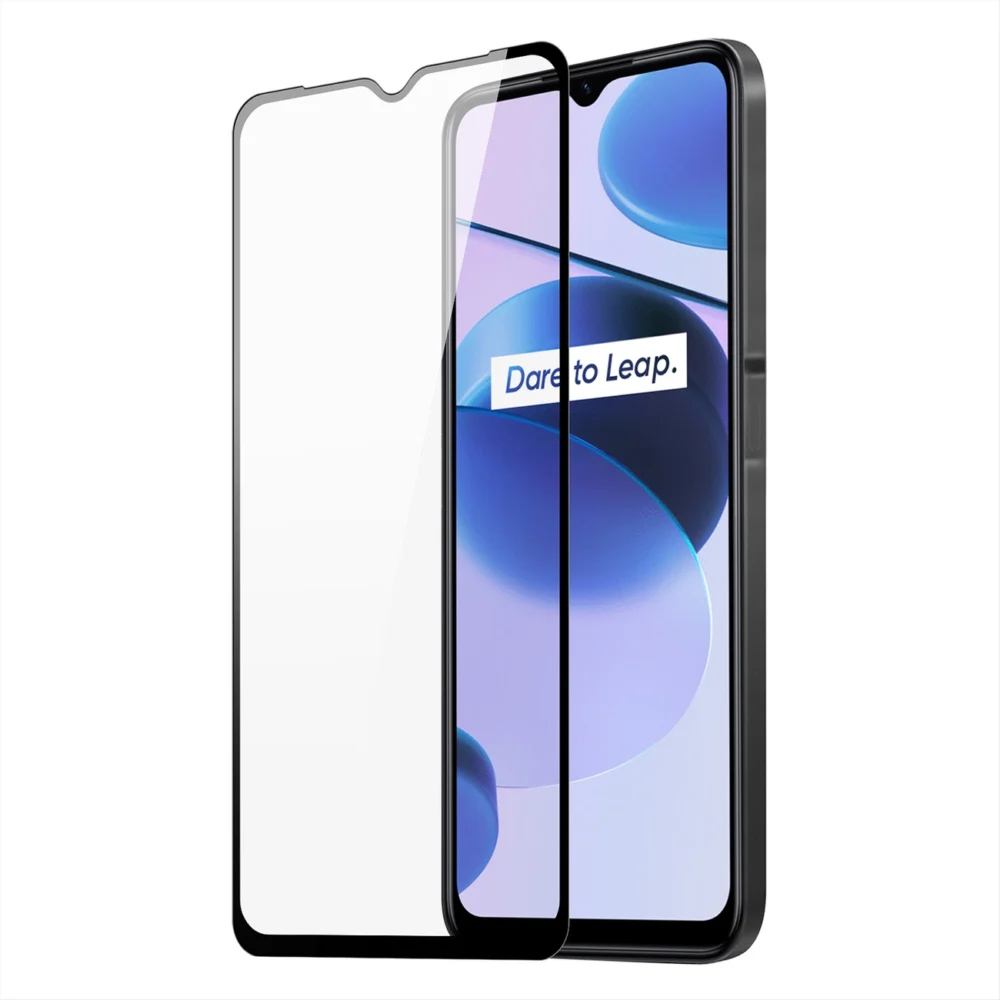 Dux Ducis 9D Tempered Glass full screen 9H tempered glass with frame Realme C35 black (case friendly)eng