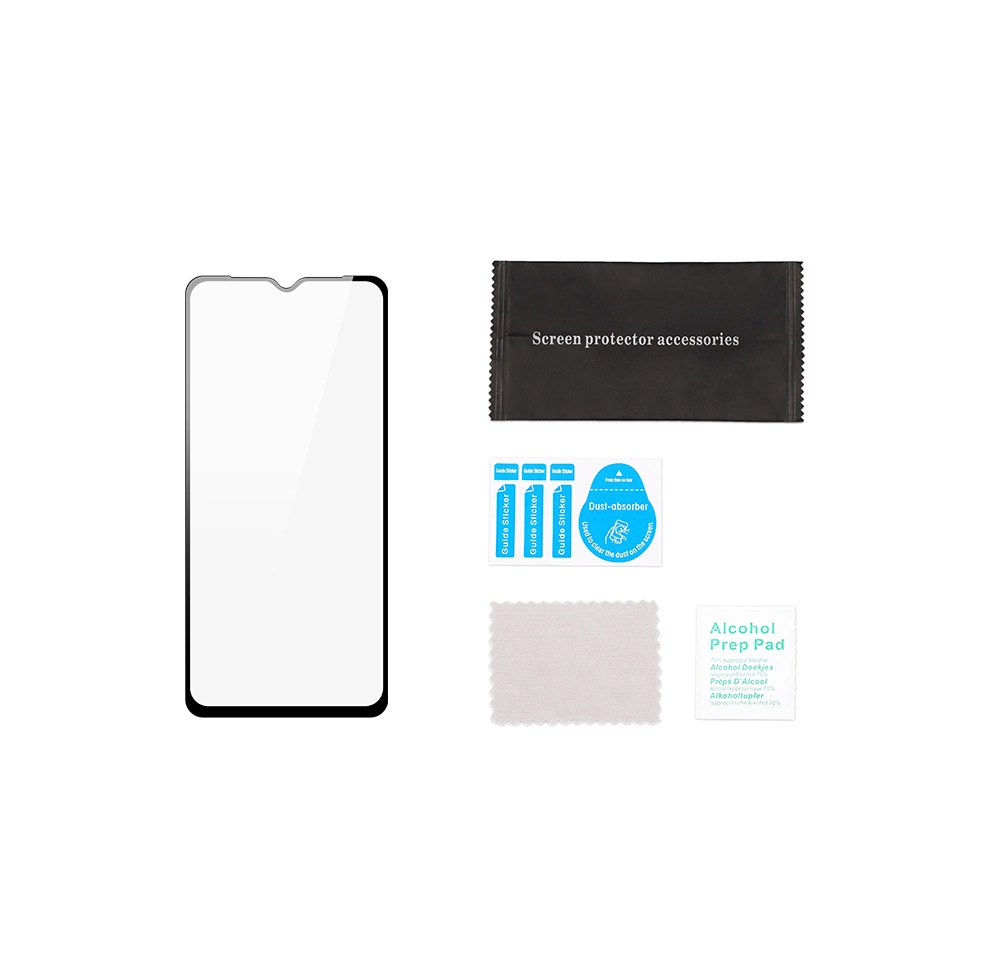 Dux Ducis 9D Tempered Glass full screen 9H tempered glass with frame Realme C35 black (case friendly)eng