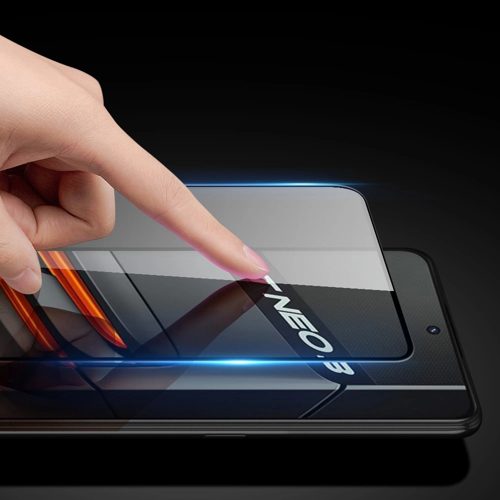 Dux Ducis 9D Tempered Glass Screen Protector for Realme GT Neo 3 9H with Black Frameeng