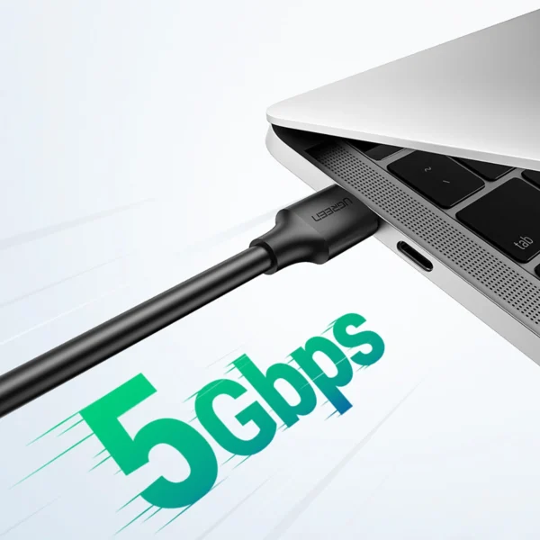 Ugreen US128 90576 USB-A 3.0 / USB-A 3.0 5Gb/s cable 3m - blackeng