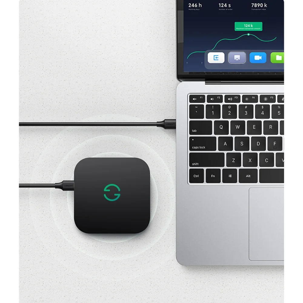 Ugreen US128 90576 USB-A 3.0 / USB-A 3.0 5Gb/s cable 3m - blackeng