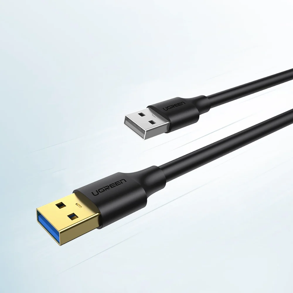 Ugreen US128 90576 USB-A 3.0 / USB-A 3.0 5Gb/s cable 3m - blackeng