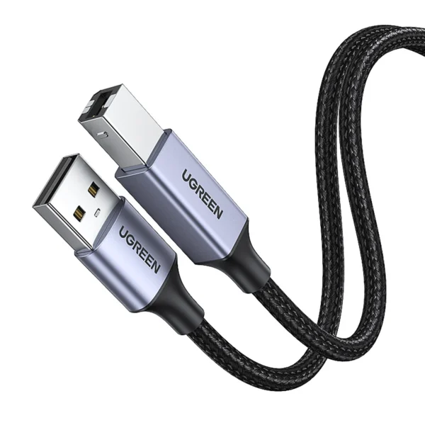 Ugreen USB Type B printer cable (male) - USB 2.0 (male) 480 Mbps 5 m black (US369 90560)eng