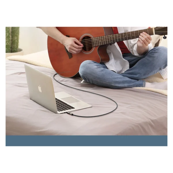 Ugreen adapter 3.5mm audio adapter (male) to 6.35mm mini jack (female) gray (AV168)eng