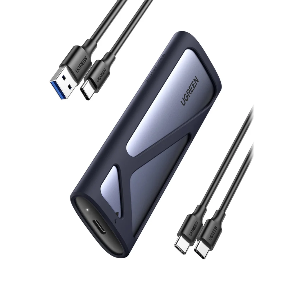 Ugreen CM400 90264 caddy for M.2 SSD with USB-C 3.2 port - grayeng