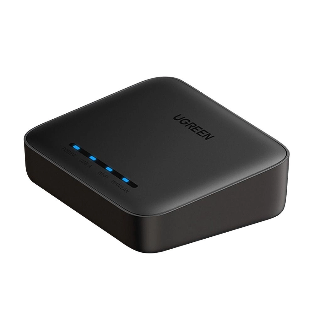 Ugreen external network card printer adapter black (CM428)eng