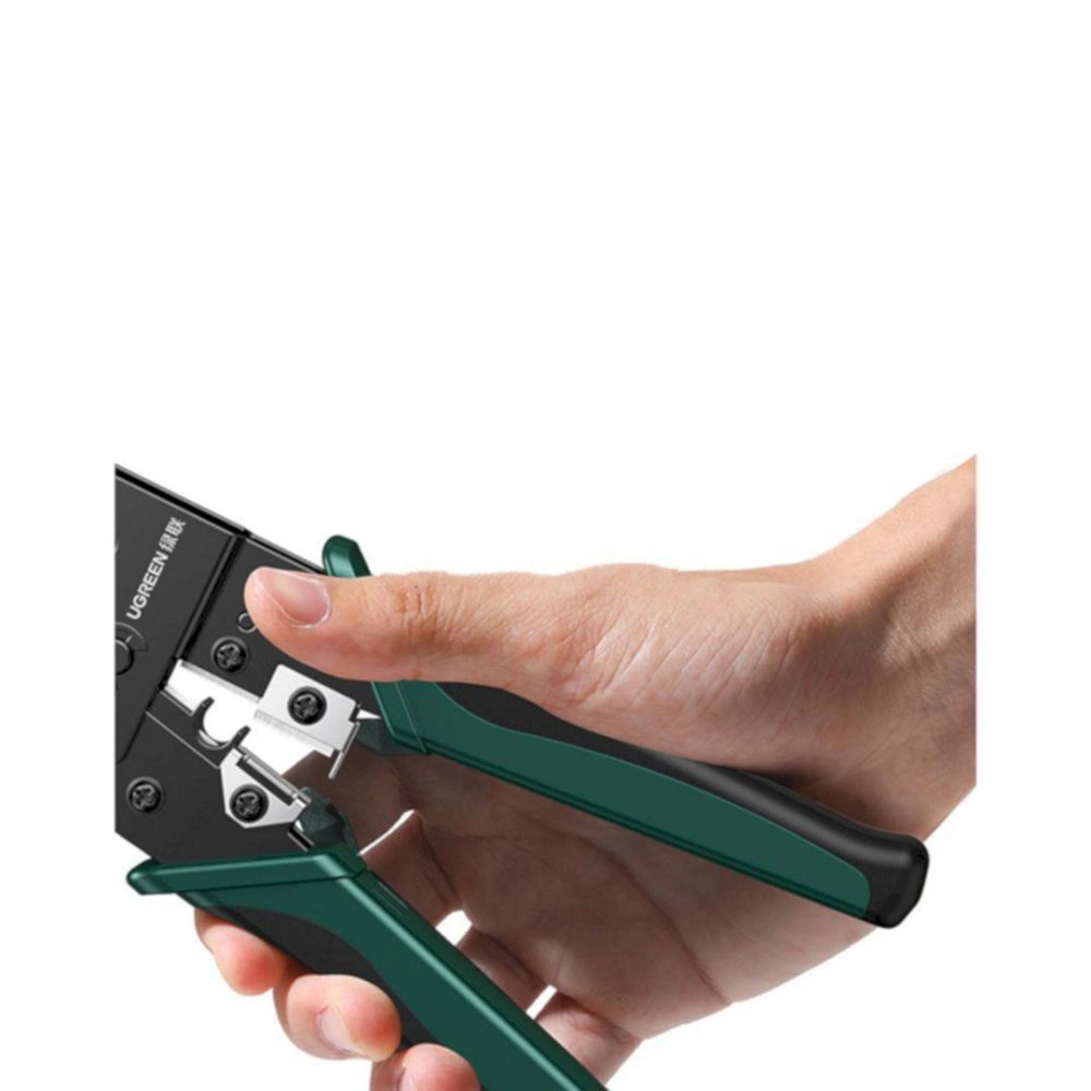 Ugreen cable plug crimper for internet Ethernet cables green (NW136 70683)eng