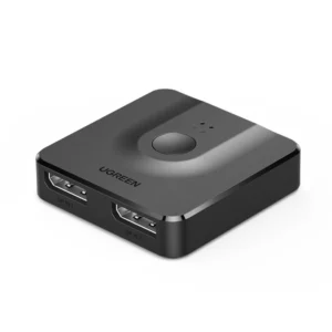 Ugreen CM430 signal splitter 2x DisplayPort (input) to 1x DisplayPort (output) 4K / 1080p switch black (60622)eng