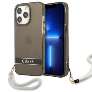 Guess GUHCP13LHTSGSK iPhone 13 Pro / 13 6.1" black/black hardcase Translucent Stapeng