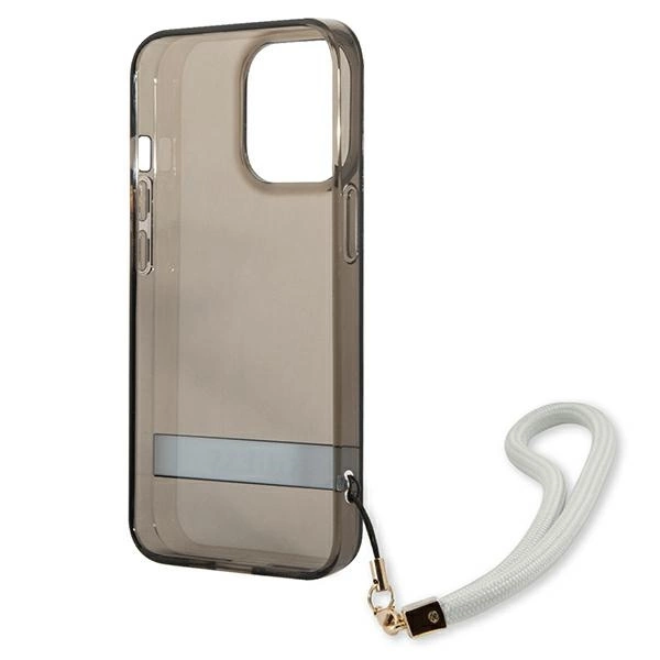 Guess GUHCP13LHTSGSK iPhone 13 Pro / 13 6.1" black/black hardcase Translucent Stapeng