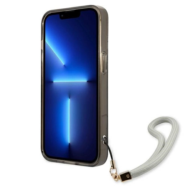 Guess GUHCP13SHTSGSK iPhone 13 mini 5.4" black/black hardcase Translucent Stapeng