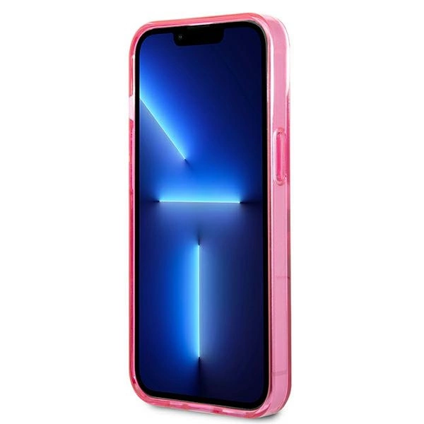Karl Lagerfeld KLHCP13STGKCP iPhone 13 mini 5,4" hardcase różowy/pink Gradient Ikonik Karl & Choupetteeng