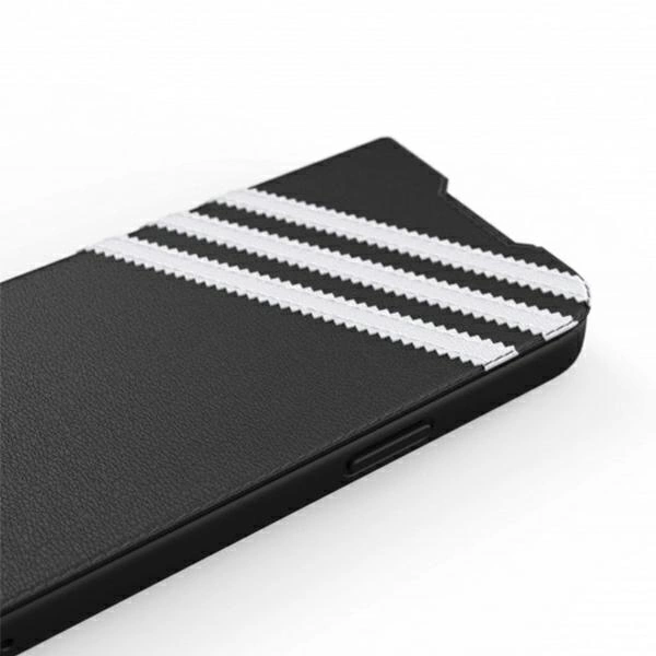 Adidas OR Booklet Case PU iPhone 13 Pro / 13 6,1" czarno biały/black white 47112eng