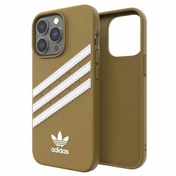 Adidas OR Moulded PU iPhone 13 Pro Max 6,7" beżowo-złoty/beige-gold 47807eng