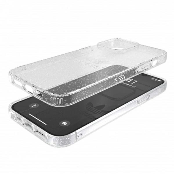 Adidas OR Protective iPhone 13 Pro Max 6,7" Clear Case Gliter transparent 47148eng